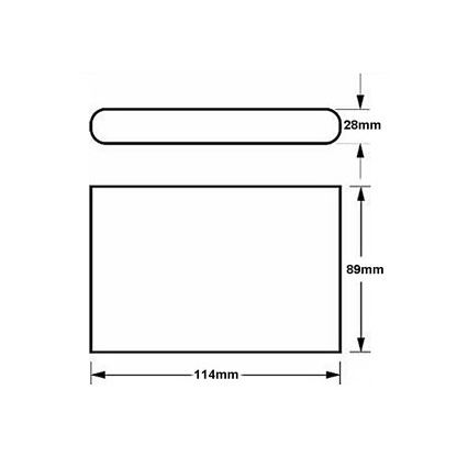 LED Vonkajšie nástenné svietidlo FLOW 2xLED/3W/230V IP54 čierna