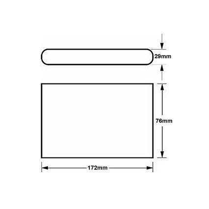 LED Vonkajšie nástenné svietidlo FLOW LED/6W/230V IP54 čierna