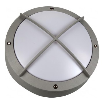 LED vonkajšie nástenné svietidlo FRODA LED/12W/230V IP54 sivé