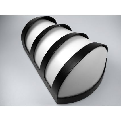 LED vonkajšie nástenné svietidlo HAGENAL LED/10W/230V IP54 čierne