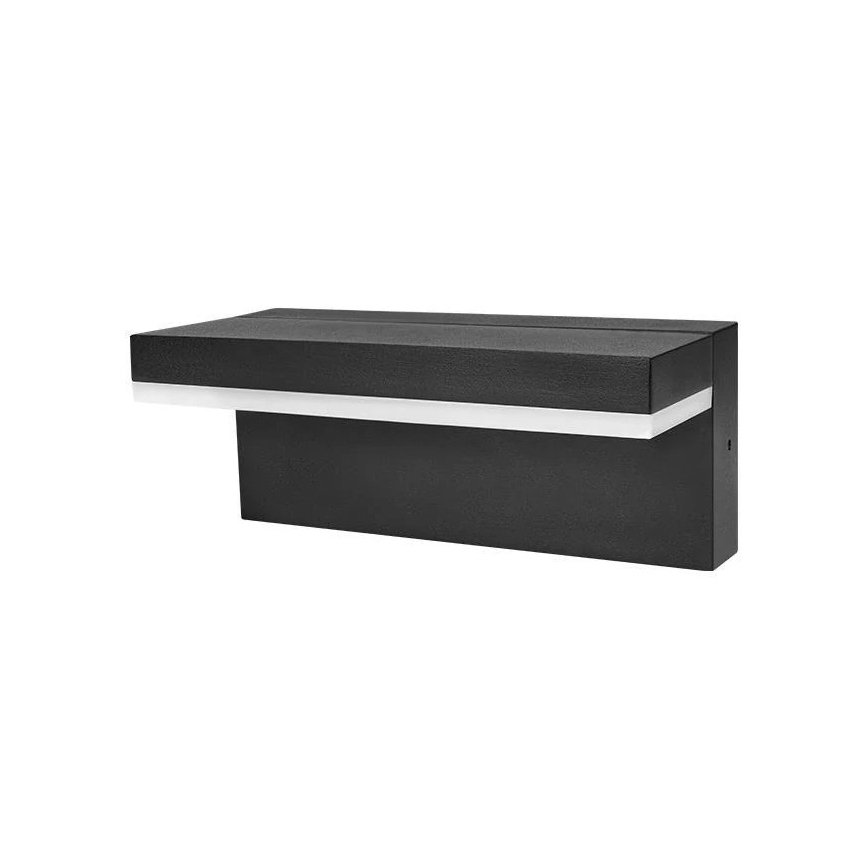 LED vonkajšie nástenné svietidlo HESTIO LED/9W/230V 4000K IP44 čierne