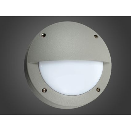 LED vonkajšie nástenné svietidlo JORDI LED/3W/230V IP54 sivé