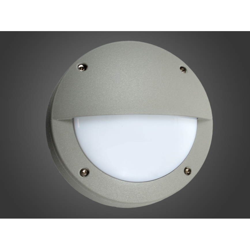 LED vonkajšie nástenné svietidlo JORDI LED/3W/230V IP54 sivé
