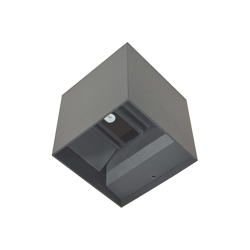 LED Vonkajšie nástenné svietidlo KREON 2xLED/3W/230V IP54 3000K antracit