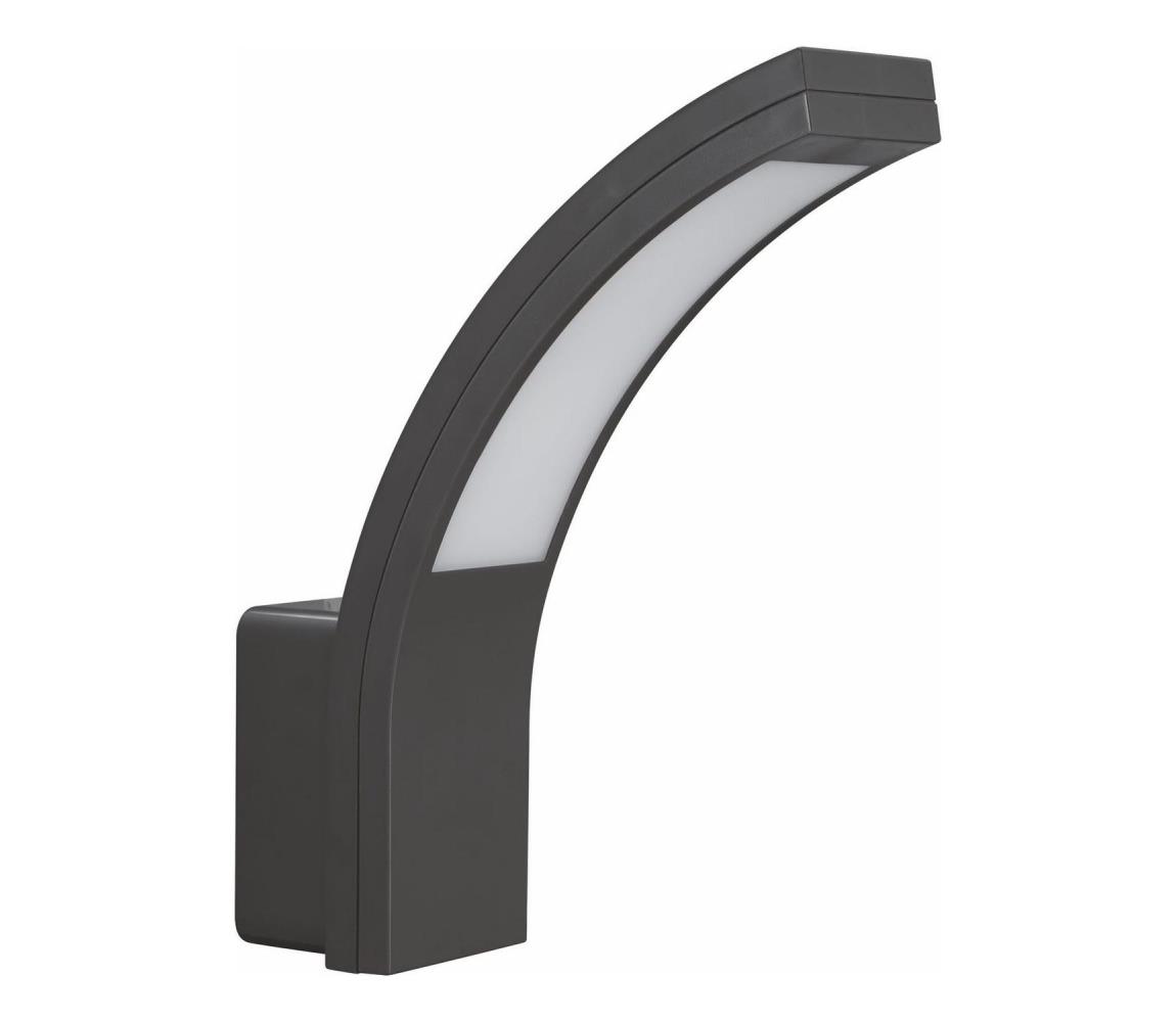 Greenlux LED Vonkajšie nástenné svietidlo LED/10W/230V IP54 čierna