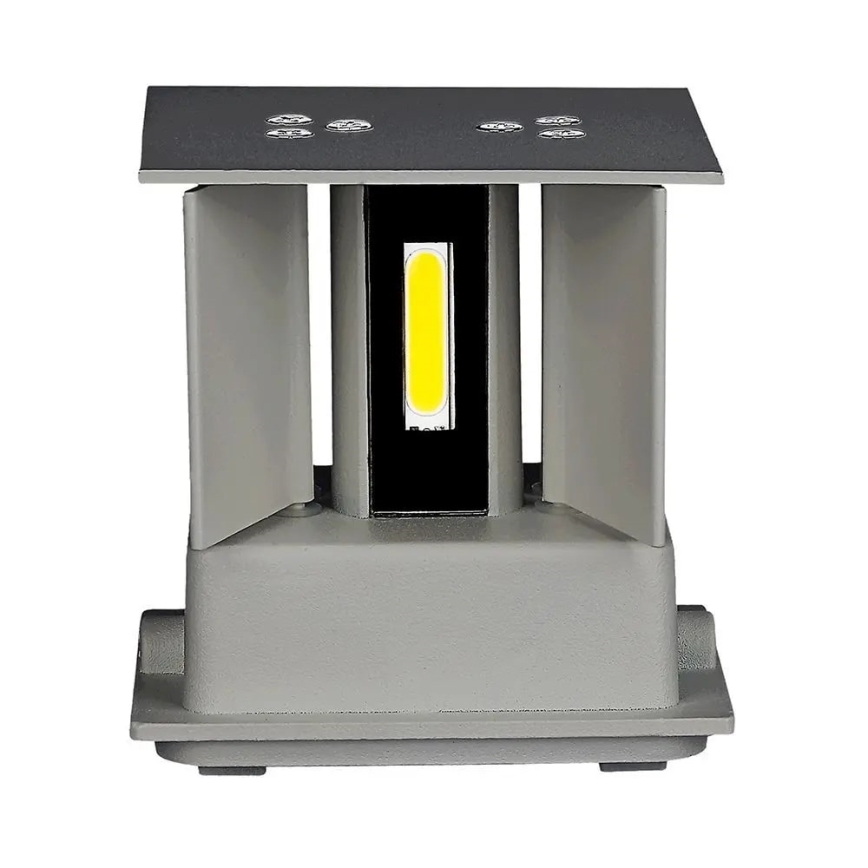 LED Vonkajšie nástenné svietidlo LED/11W/230V 4000K IP65 šedá