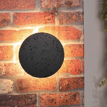 LED Vonkajšie nástenné svietidlo LED/12W/230V 3000K IP65 čierna