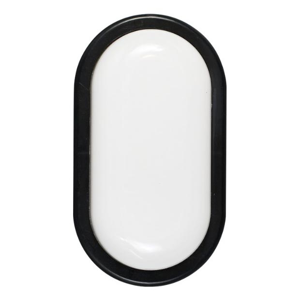 LED vonkajšie nástenné svietidlo LED/12W/230V IP54 čierne