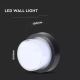 LED Vonkajšie nástenné svietidlo LED/12W/230V IP65 3000K