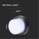 LED Vonkajšie nástenné svietidlo LED/12W/230V IP65 4000K
