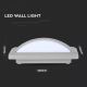LED Vonkajšie nástenné svietidlo LED/12W/230V IP65 6400K