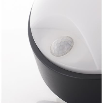 LED Vonkajšie nástenné svietidlo so senzorom LED/14W/230V IP54