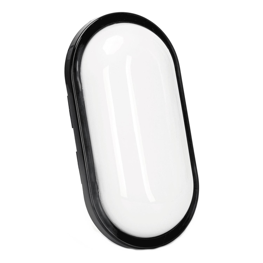 LED Vonkajšie nástenné svietidlo LED/15W/230V 6500K čierna IP65