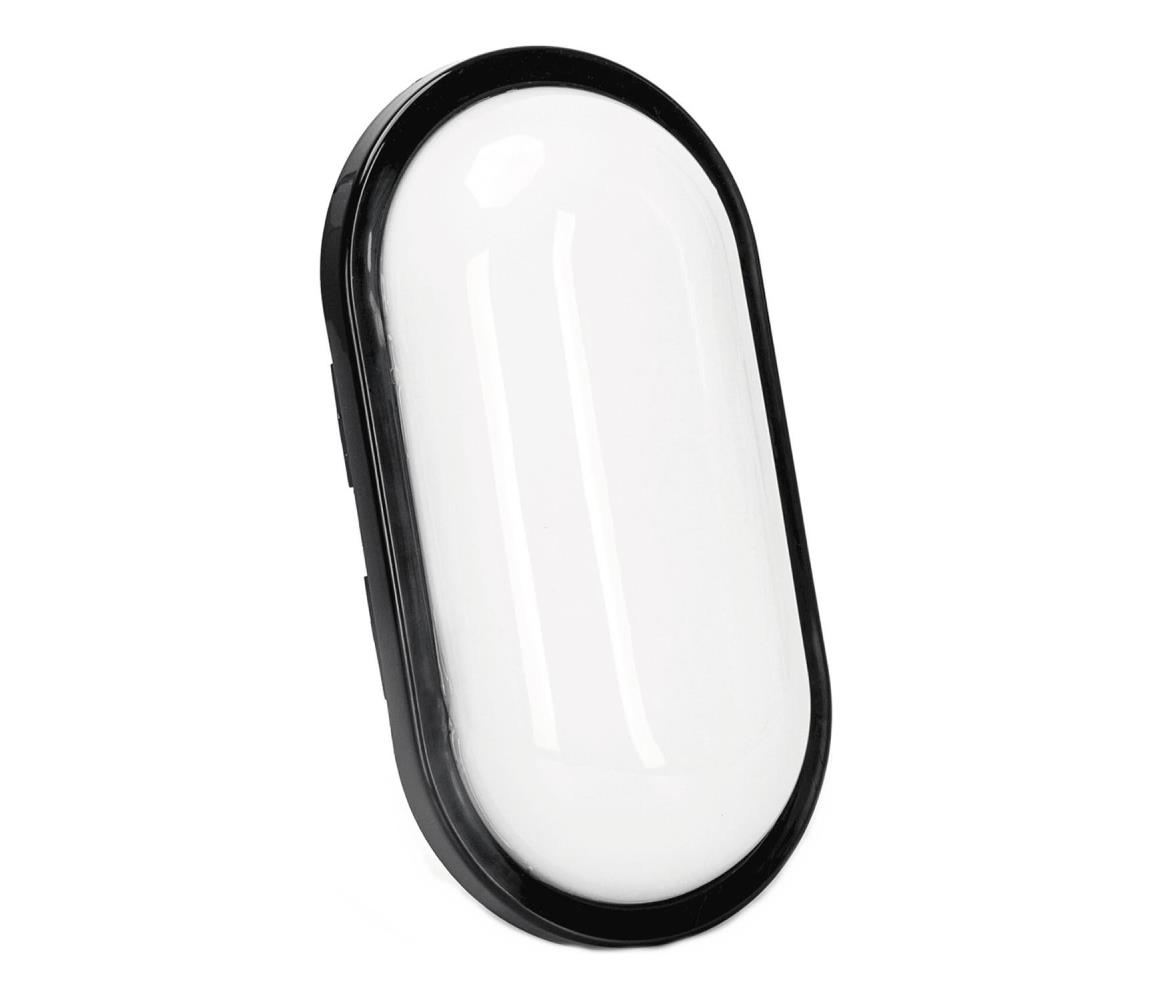 B.V. LED Vonkajšie nástenné svietidlo LED/15W/230V 6500K čierna IP65