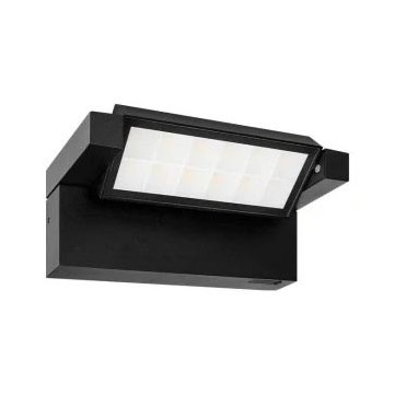 LED Vonkajšie nástenné svietidlo LED/20W/230V 3000/4000/6500K IP54 čierna