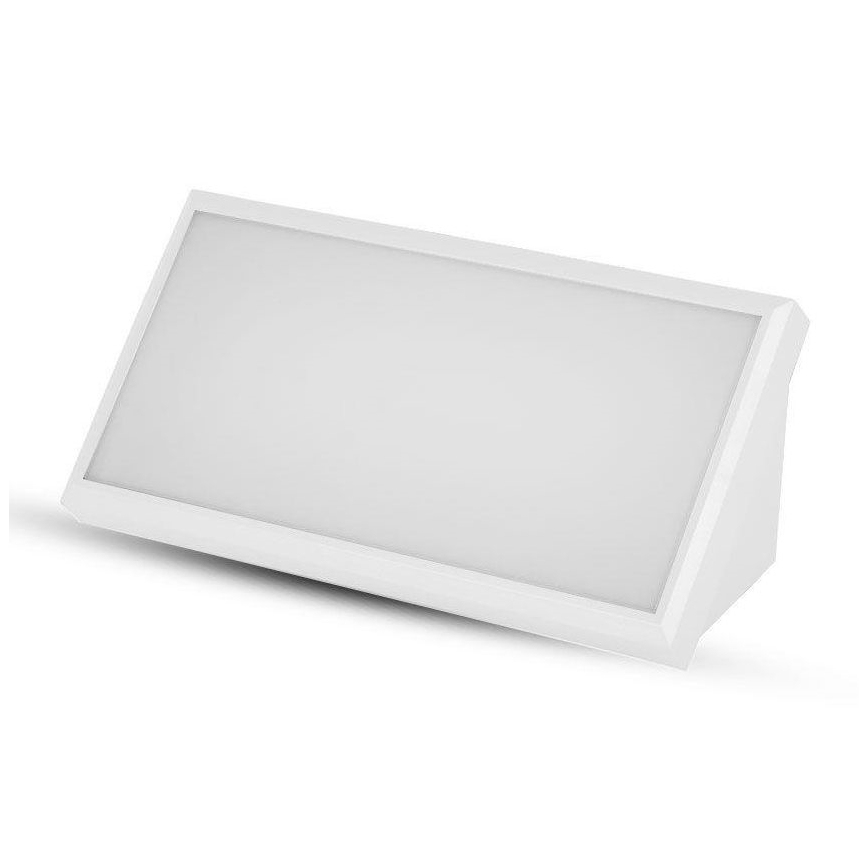 LED Vonkajšie nástenné svietidlo LED/20W/230V 4000K IP65 biela