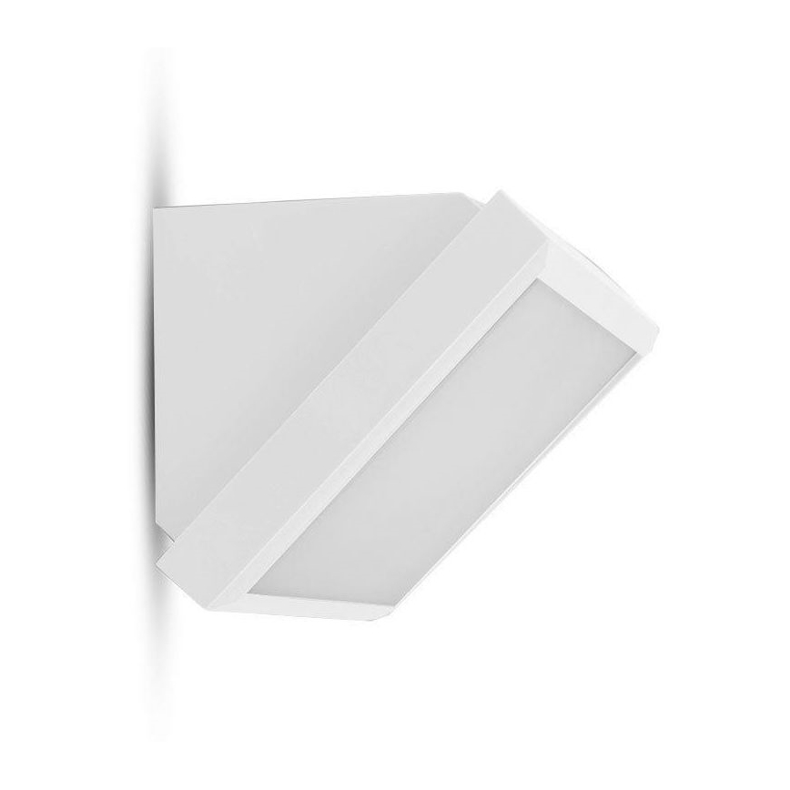 LED Vonkajšie nástenné svietidlo LED/20W/230V 4000K IP65 biela