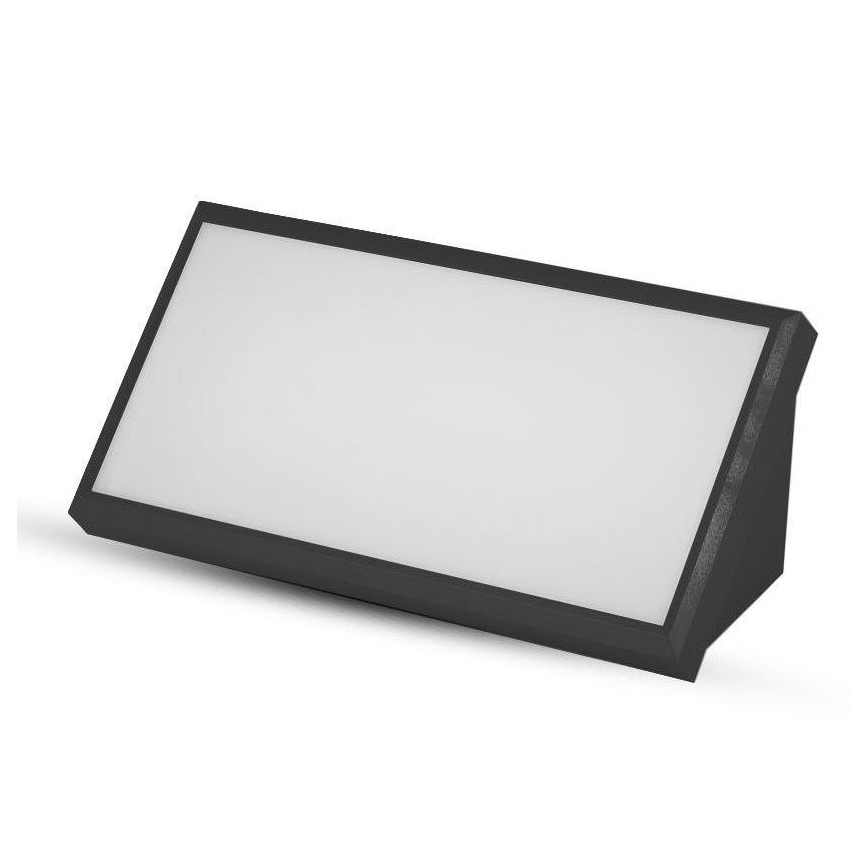 LED Vonkajšie nástenné svietidlo LED/20W/230V 6400K IP65 čierna