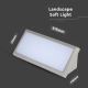 LED Vonkajšie nástenné svietidlo LED/20W/230V 6400K IP65 šedá