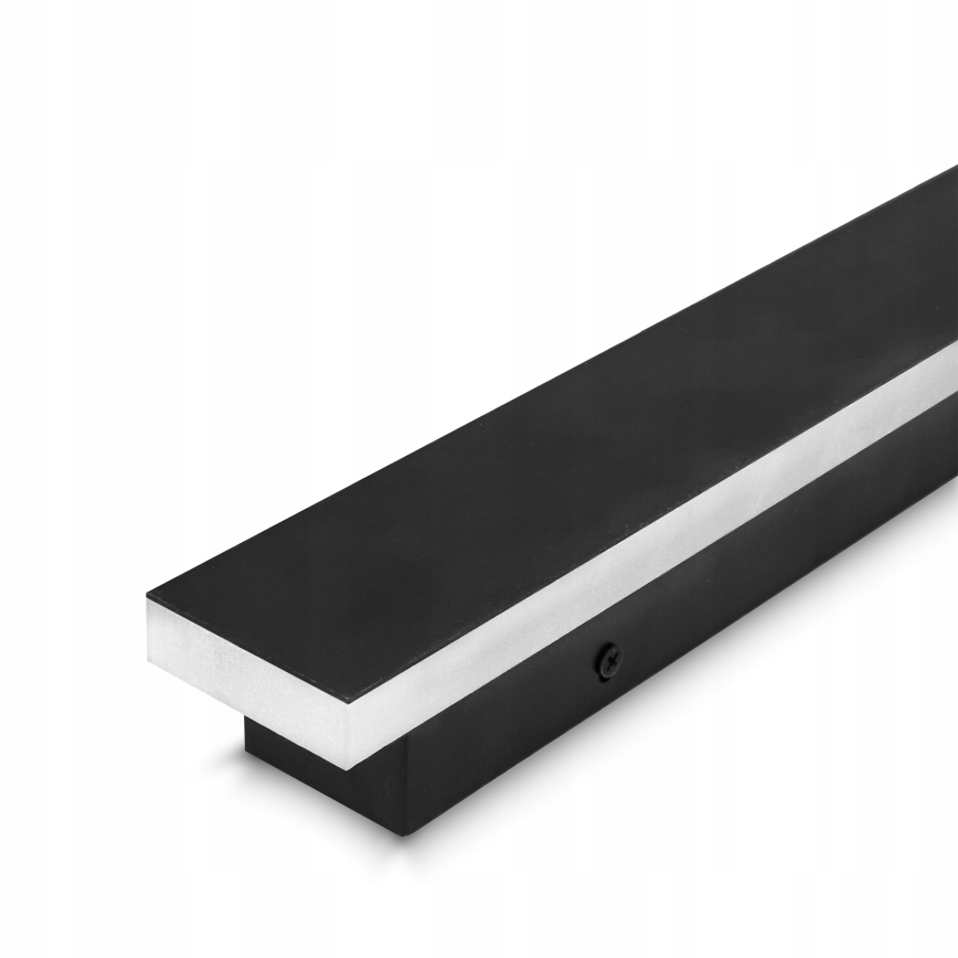 LED Vonkajšie nástenné svietidlo LED/30W/230V 100 cm IP65 čierna