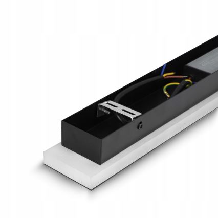 LED Vonkajšie nástenné svietidlo LED/30W/230V 100 cm IP65 čierna