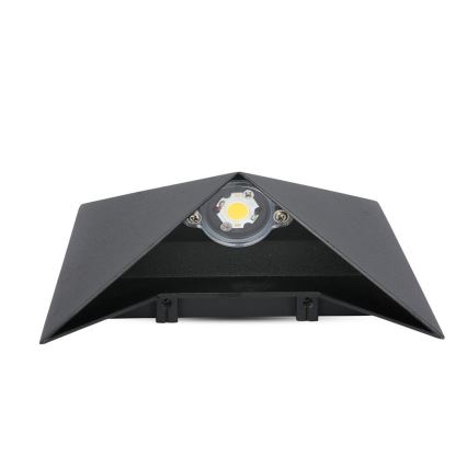 LED Vonkajšie nástenné svietidlo LED/5W/230V 3000K IP65 čierna