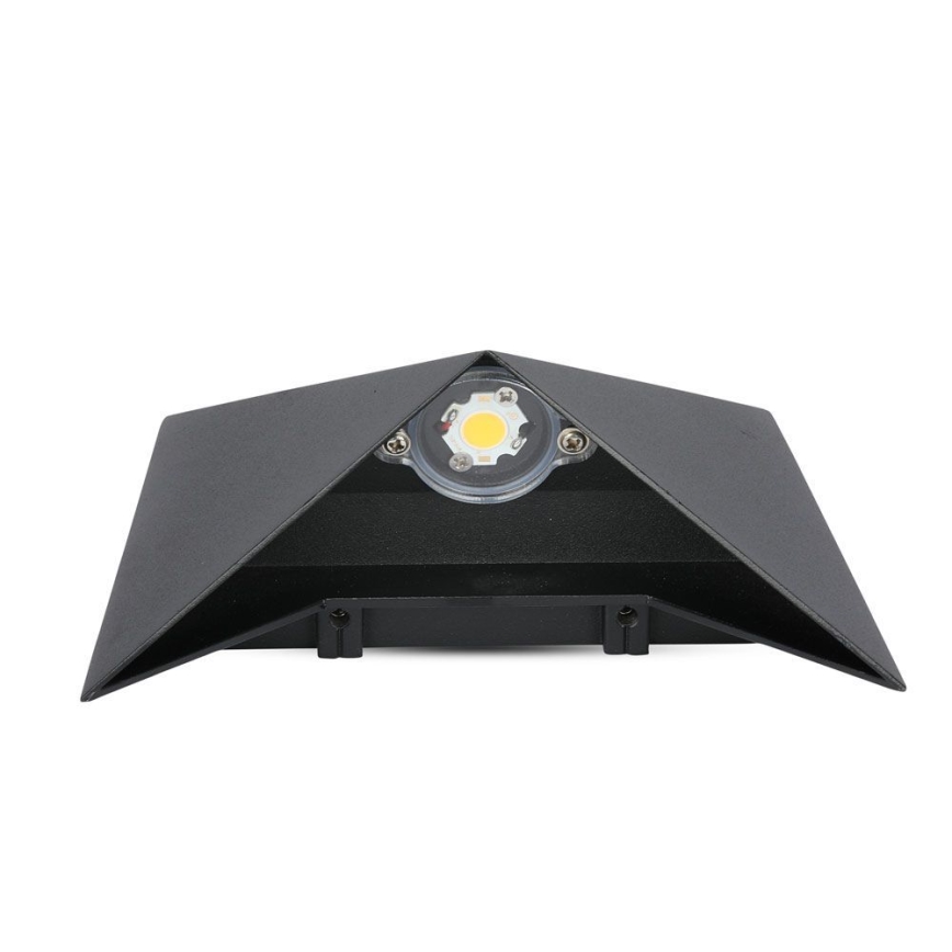 LED Vonkajšie nástenné svietidlo LED/5W/230V 3000K IP65 čierna