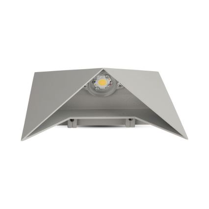 LED Vonkajšie nástenné svietidlo LED/5W/230V 4000K IP65 šedá
