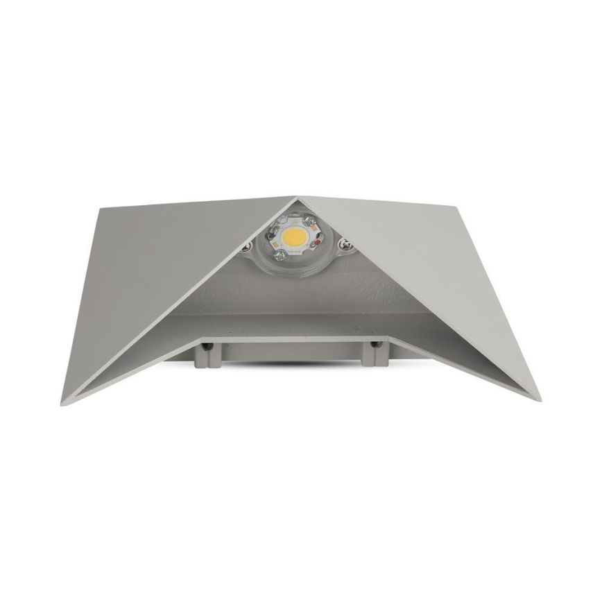 LED Vonkajšie nástenné svietidlo LED/5W/230V 4000K IP65 šedá