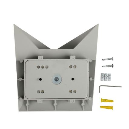 LED Vonkajšie nástenné svietidlo LED/5W/230V 4000K IP65 šedá
