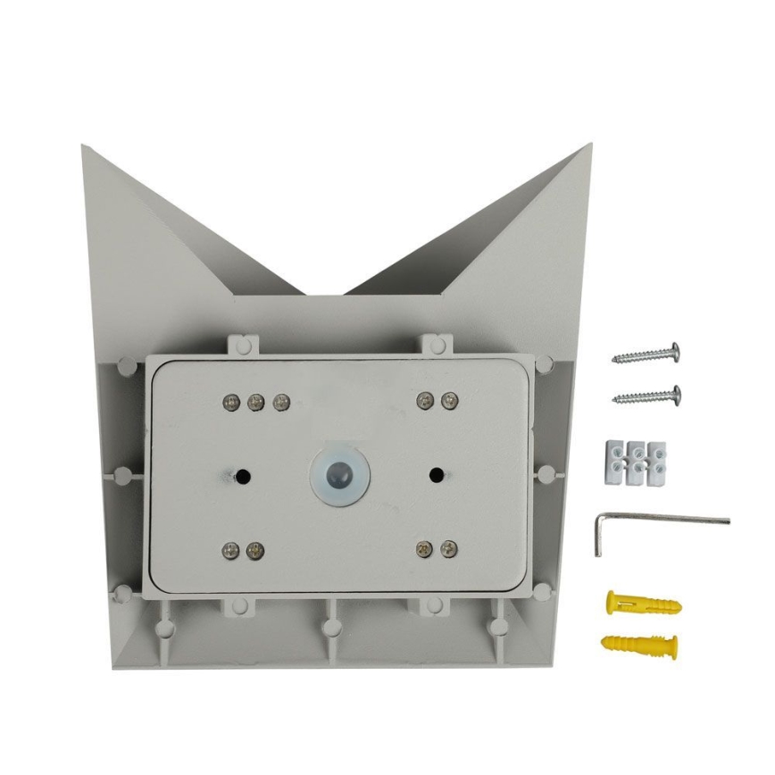 LED Vonkajšie nástenné svietidlo LED/5W/230V 4000K IP65 šedá