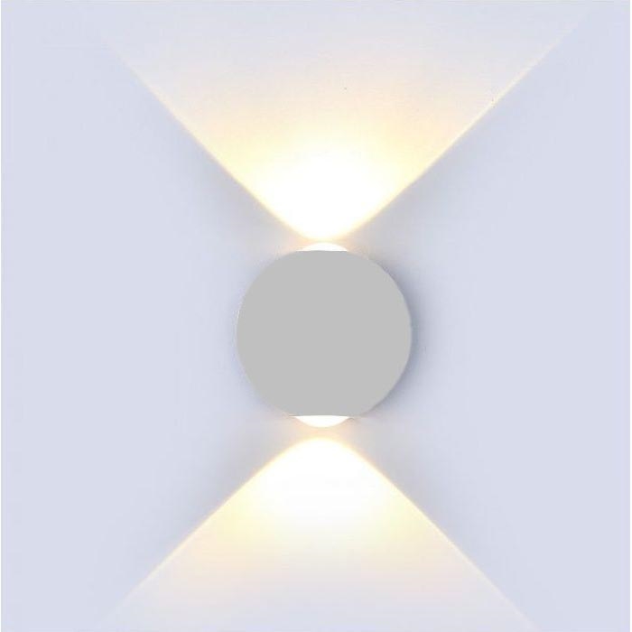 LED Vonkajšie nástenné svietidlo LED/6W/230V 3000K IP65 šedá