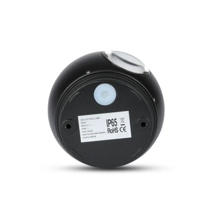 LED Vonkajšie nástenné svietidlo LED/6W/230V 4000K IP65 čierna