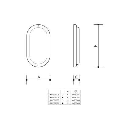 LED Vonkajšie nástenné svietidlo LED/6W/230V IP54 biele