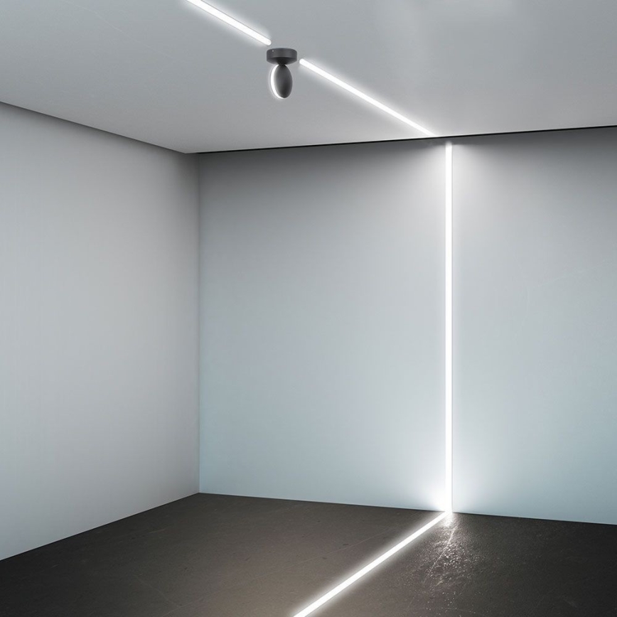 LED Vonkajšie nástenné flexibilné svietidlo LED/7W/230V 3000K IP65 čierna