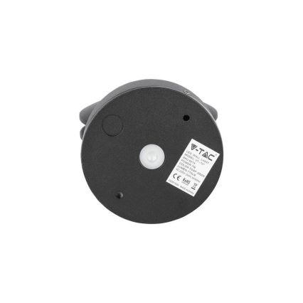 LED Vonkajšie nástenné flexibilné svietidlo LED/7W/230V 3000K IP65 čierna