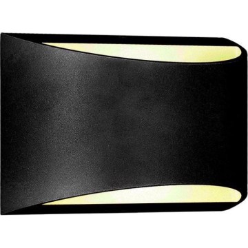 LED Vonkajšie nástenné svietidlo LED/9W/230V 4000K IP54 čierna