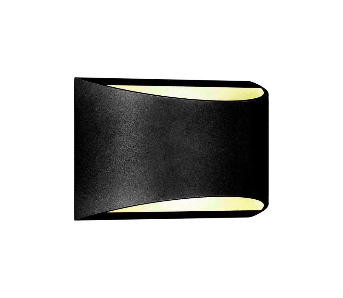 LED Vonkajšie nástenné svietidlo LED/9W/230V 4000K IP54 čierna 218684