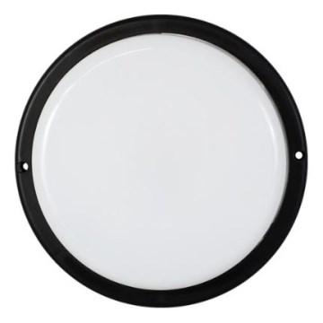 LED vonkajšie nástenné svietidlo LED/9W/230V IP54 čierne