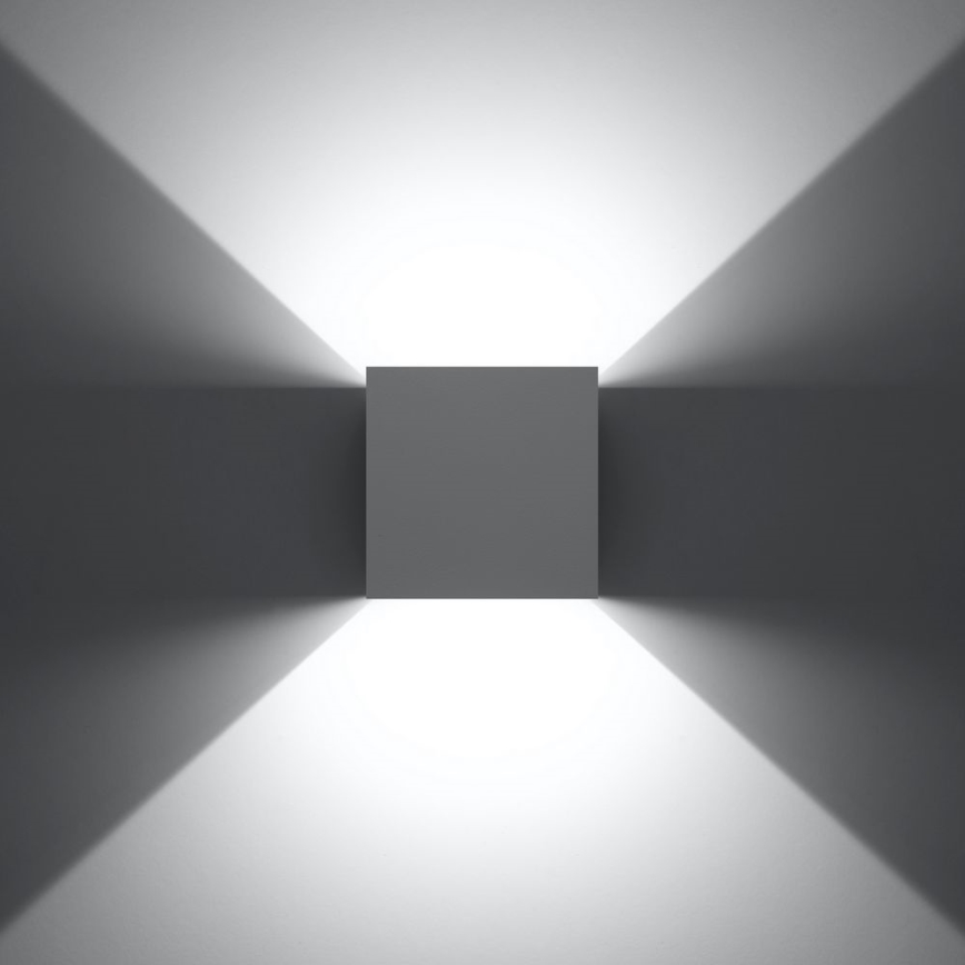 LED Vonkajšie nástenné svietidlo LUCA LED/6W/230V IP54