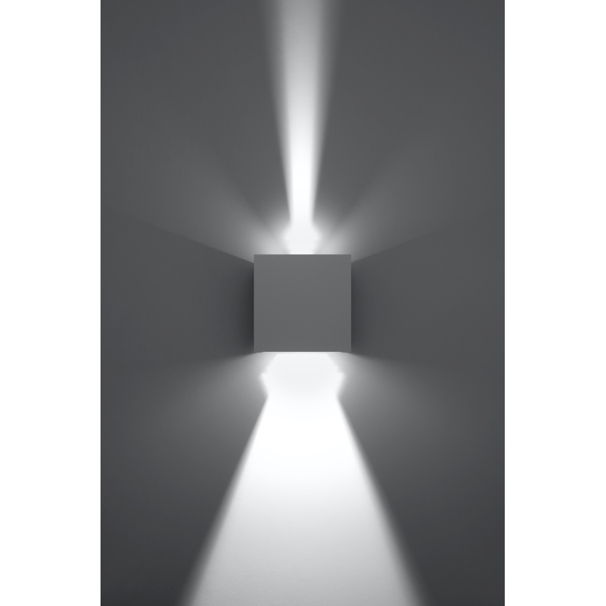 LED Vonkajšie nástenné svietidlo LUCA LED/6W/230V IP54