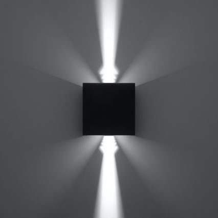 LED Vonkajšie nástenné svietidlo LUCA LED/6W/230V IP54