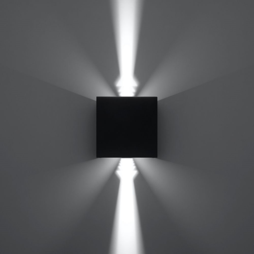 LED Vonkajšie nástenné svietidlo LUCA LED/6W/230V IP54