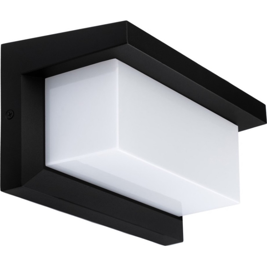 LED Vonkajšie nástenné svietidlo NEELY 1xE27/9W/230V 4000K IP54 čierna