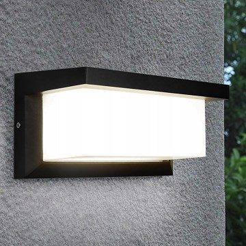 LED vonkajšie nástenné svietidlo NEELY LED/12W/230V IP54 čierne