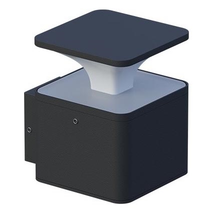 LED Vonkajšie nástenné svietidlo ORNELA LED/6W/230V 3000K IP54 antracit