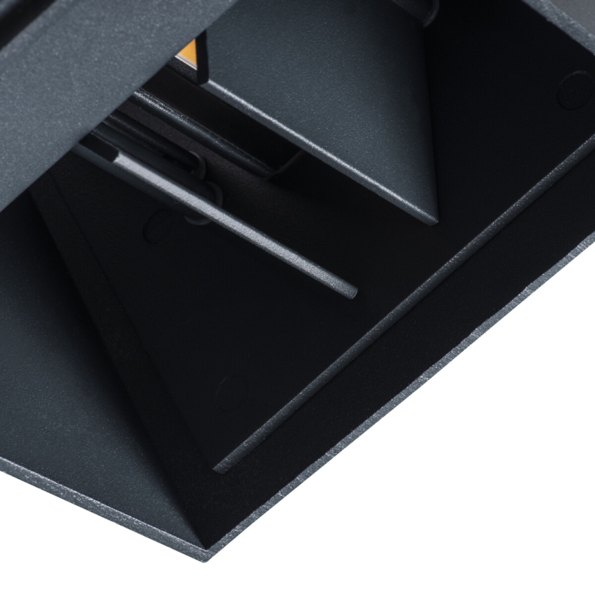 LED Vonkajšie nástenné svietidlo REKA LED/7W/230V IP54 antracit
