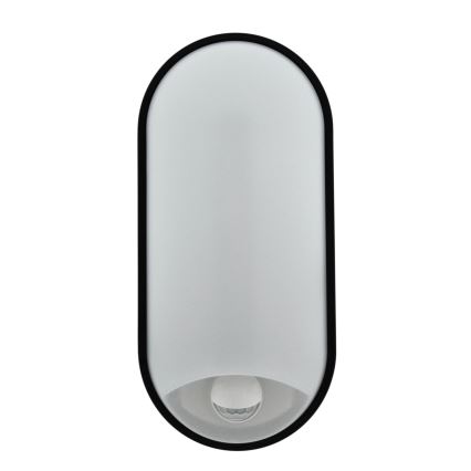LED Stmievateľné vonkajšie nástenné svietidlo s pohybovým senzorom LED/12/15/18W/230V 3000K/4000K/6500K IP65 čierna/biela