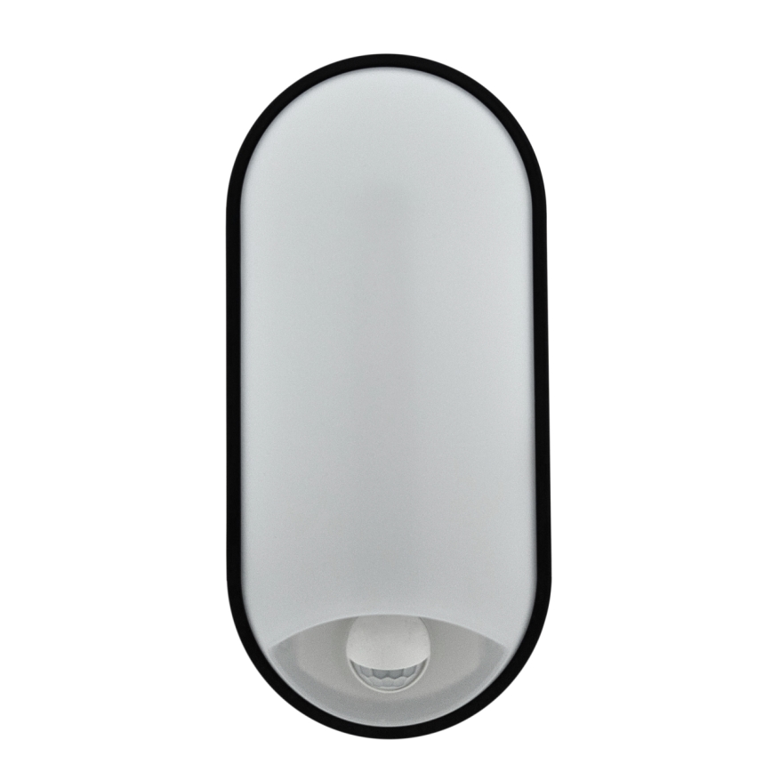 LED Stmievateľné vonkajšie nástenné svietidlo s pohybovým senzorom LED/12/15/18W/230V 3000K/4000K/6500K IP65 čierna/biela