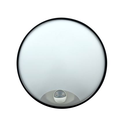 Stmievateľné vonkajšie nástenné LED svietidlo so snímačom pohybu, 15/18/20 W, 230 V, 3000 K/4000 K/6500 K, IP65, čierne/biele